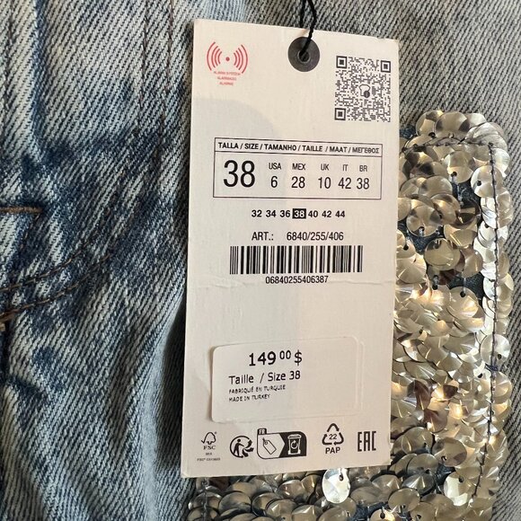 The Unexpected Sequin Pants - Zara - Picture 6 of 9